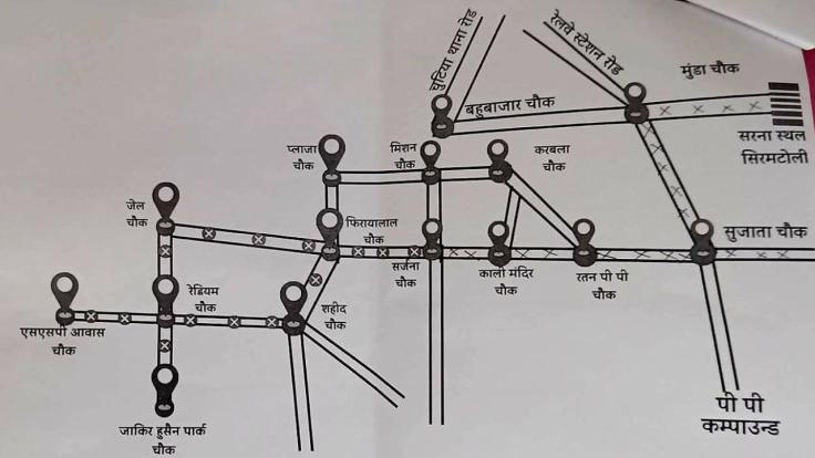 1 अप्रैल को रांची की ट्रैफिक व्यवस्था में बदलाव, जान लीजिए किन सड़कों में वाहनों की है नो-एंट्री